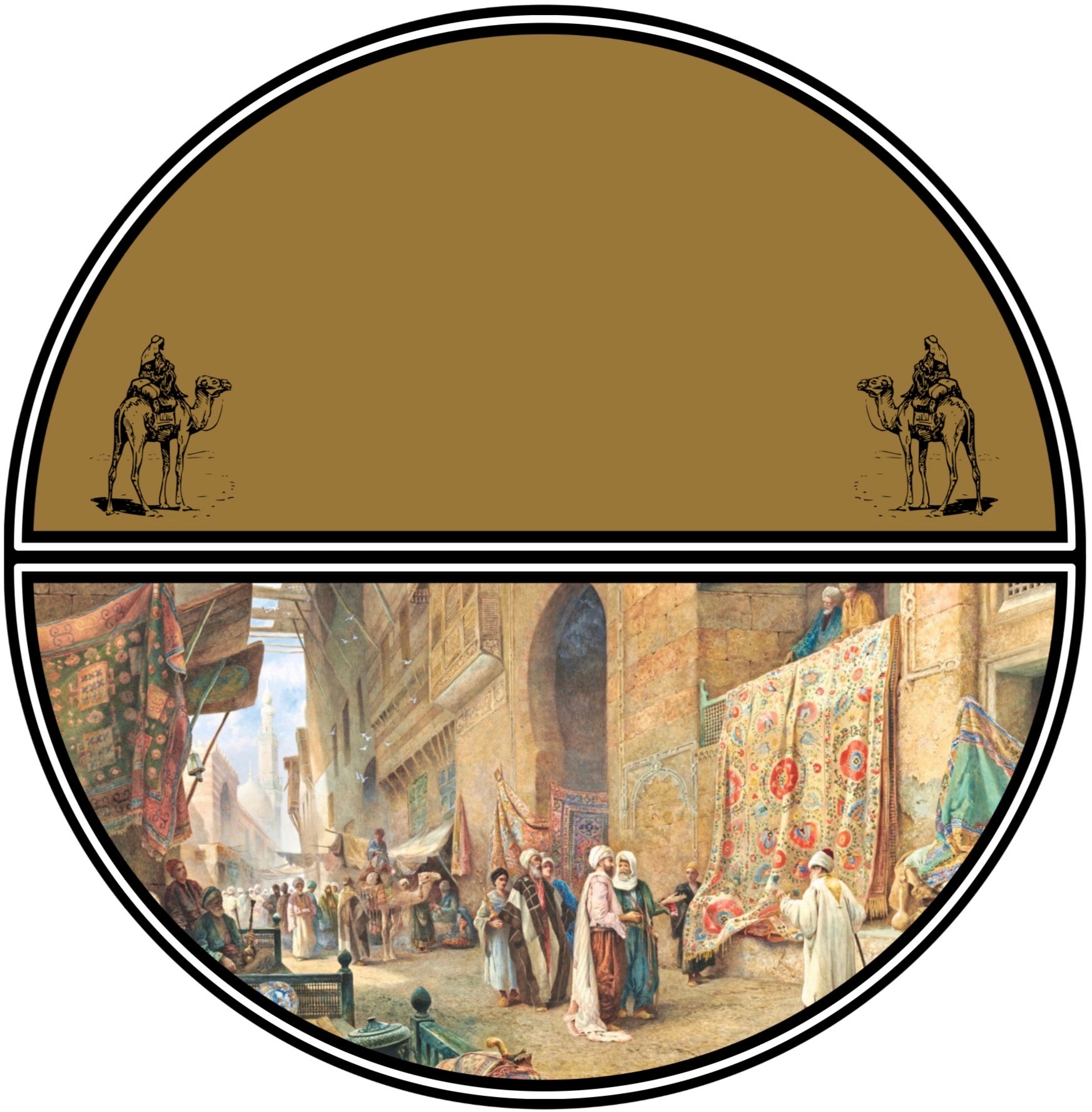 Silk Road—Inspired by Oriental Silk